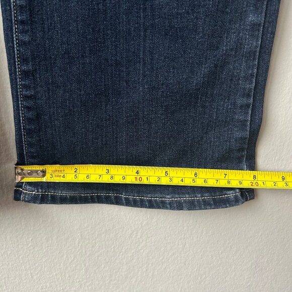 PAIGE Manhattan Flare Jeans Dark Wash Denim Women’s Size 28 - Picture 9 of 9